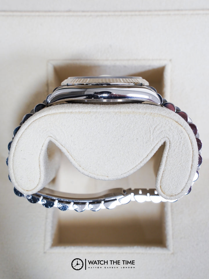 Rolex Daydate Blue Ombre Diamond White Gold 36 mm - 128239 - 2024
