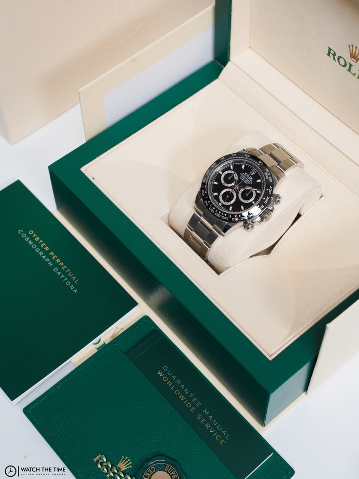 Rolex Daytona Black Chronograph Stainless Steel 40mm - 116500LN - 2017