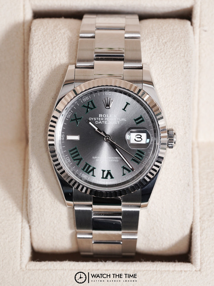 Rolex Datejust 36 Wimbledon Stainless Steel 36 mm - 126234 - 2023