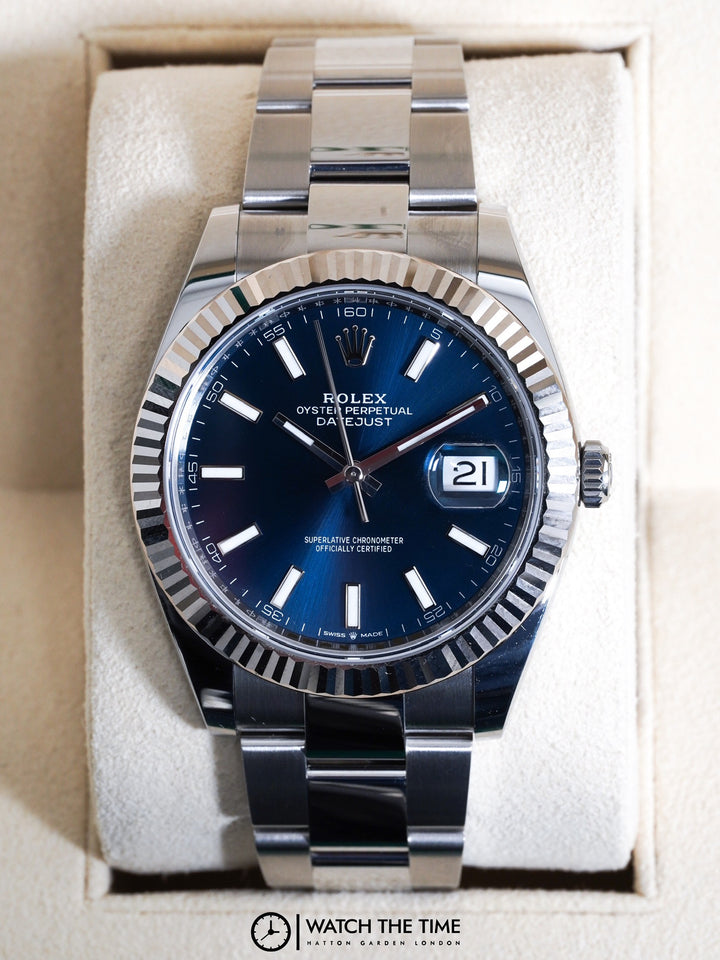 Rolex Datejust 41 Blue Stainless Steel 41 mm - 126334 - 2025