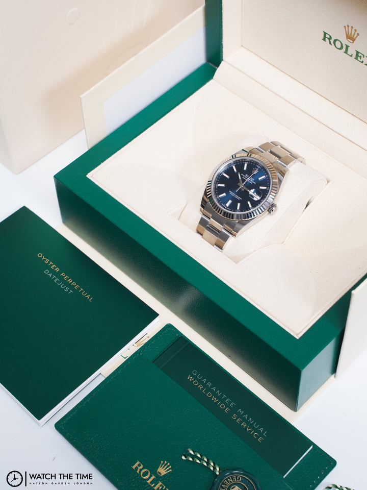 Rolex Datejust 41 Blue Stainless Steel 41 mm - 126334 - 2025