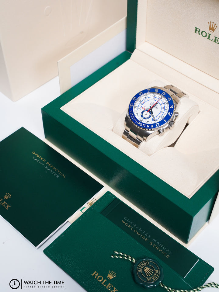 Rolex Yacht-Master II White Stainless Steel 44mm - 116680 - 2013