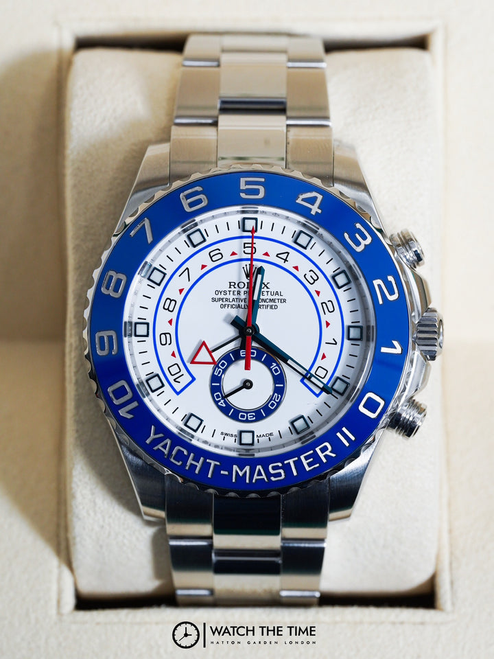 Rolex Yacht-Master II White Stainless Steel 44mm - 116680 - 2013