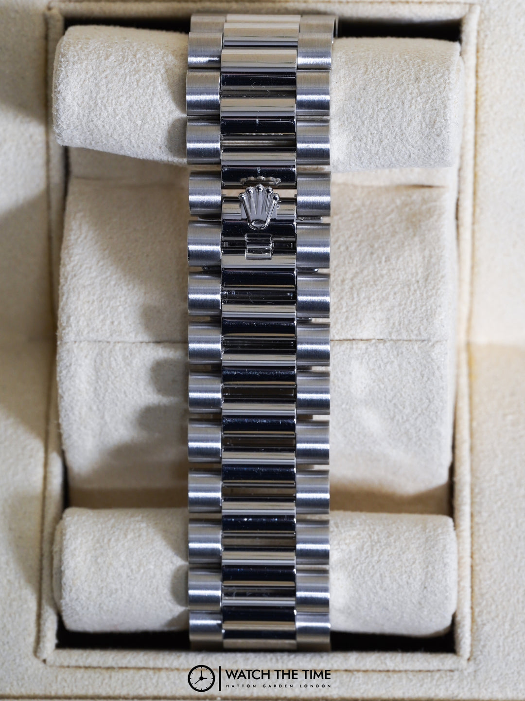 Rolex Daydate Black Diamond White Gold 40mm - 228206 - 2022