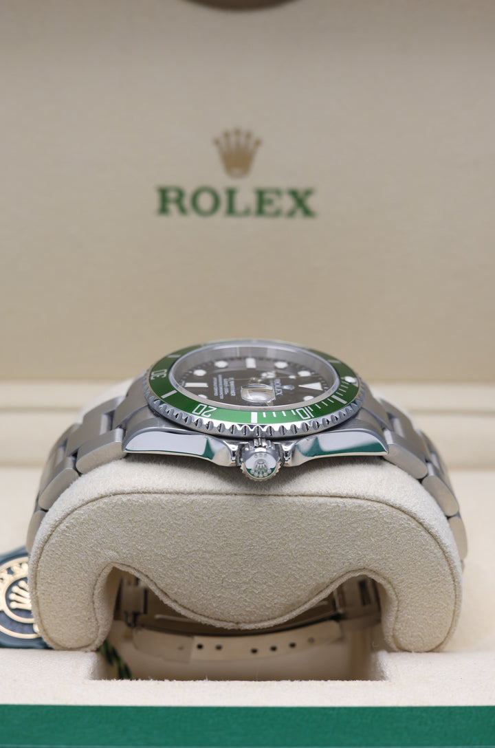 Rolex Submariner “Kermit” Stainless Steel - 16610LV