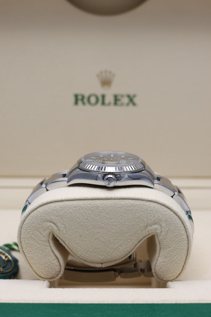 Rolex Datejust Mint Green Stainless Steel 31mm - 278274