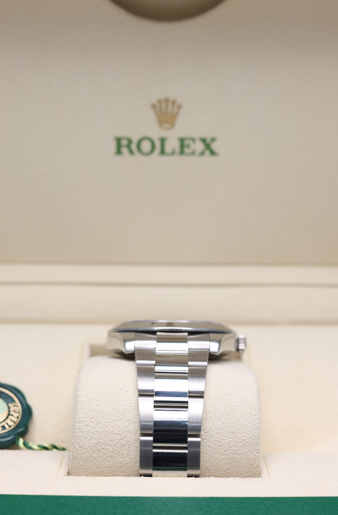 Rolex Datejust Mint Green Stainless Steel 41mm - 126300