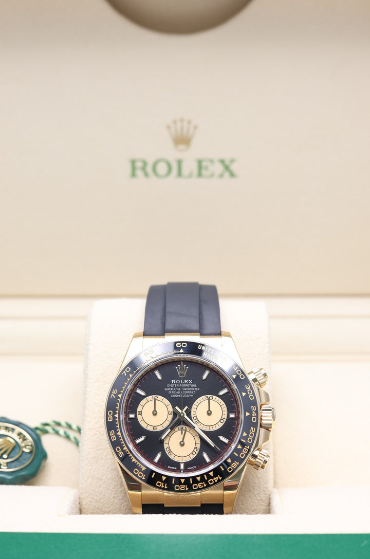 Rolex Daytona "Paul Newman" Yellow Gold Oysterflex - 126518 2025