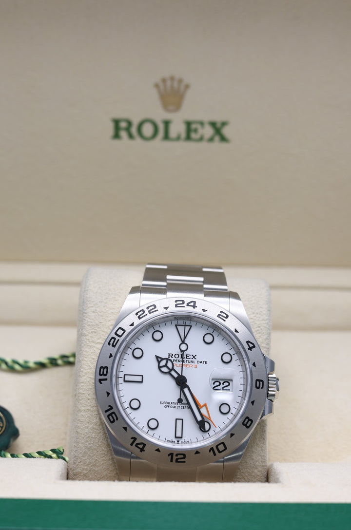 Rolex Explorer II White Stainless Steel - 226570