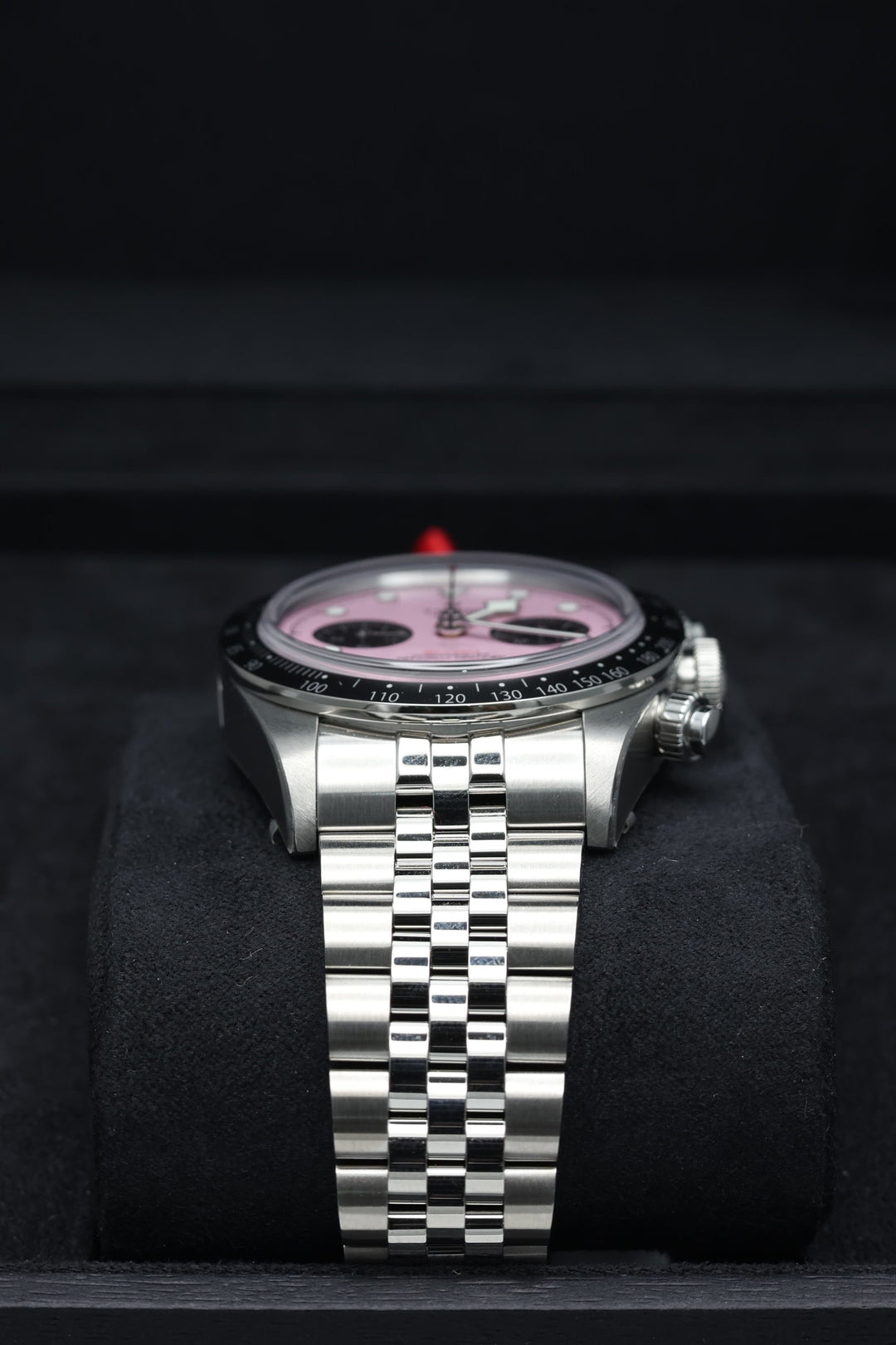 Tudor Black-Bay Chrono Pink "Inter-Miami" Stainless Steel - M79360N