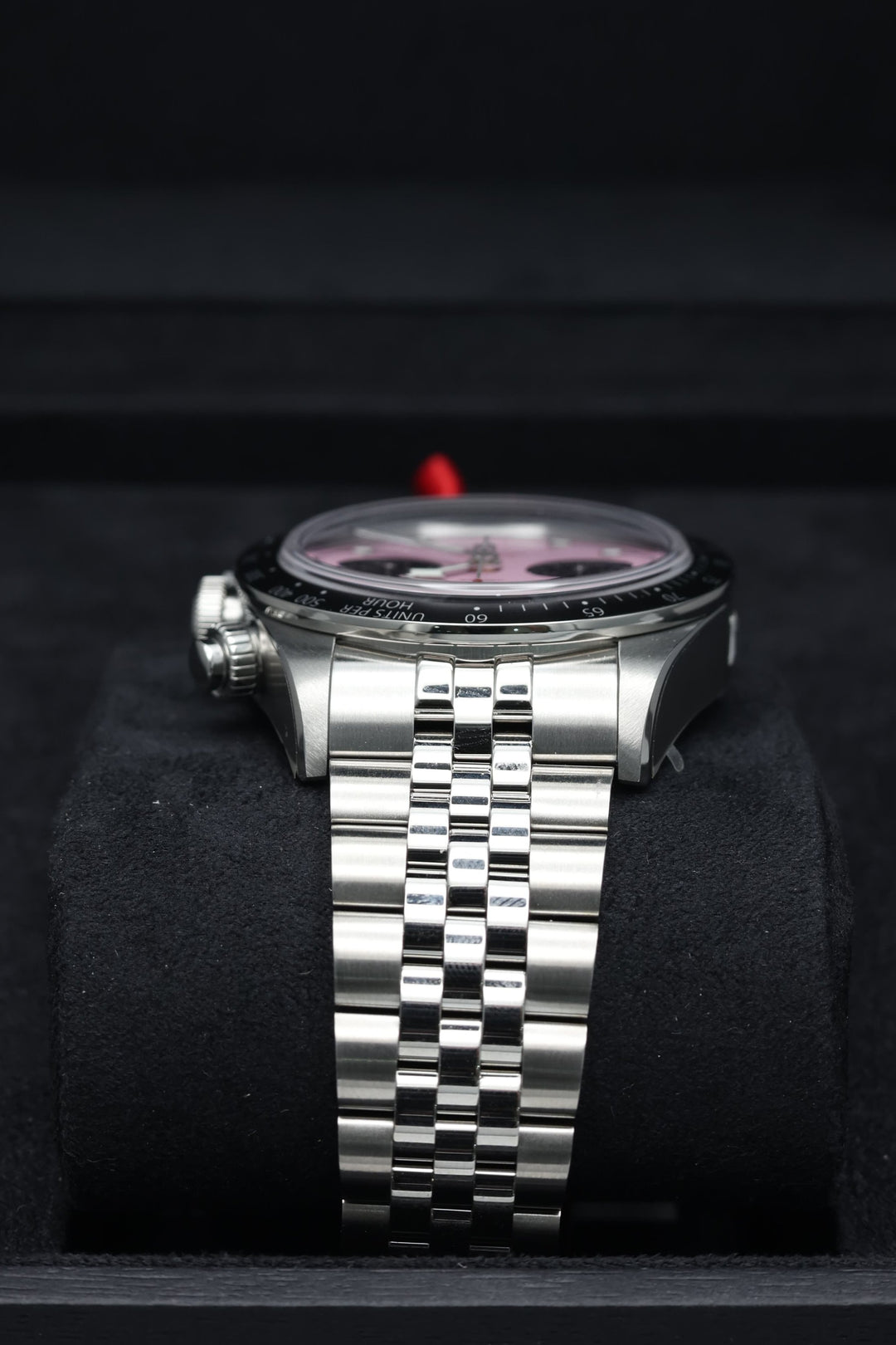 Tudor Black-Bay Chrono Pink "Inter-Miami" Stainless Steel - M79360N