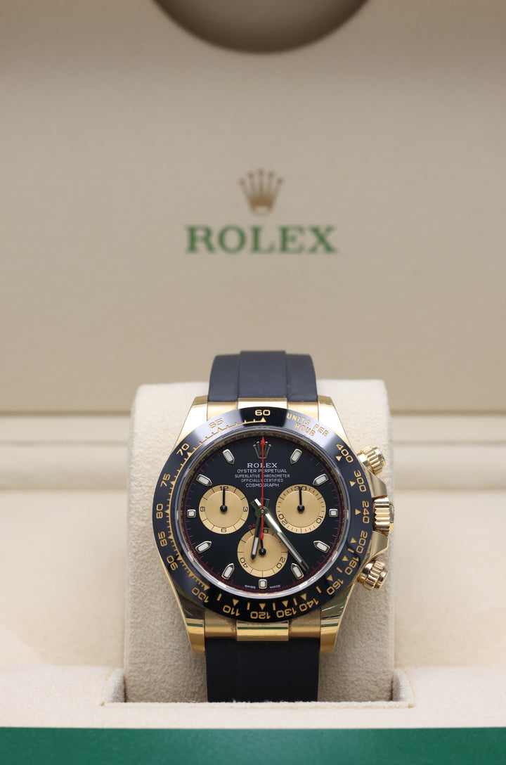Rolex Daytona “Paul Newman” Yellow Gold Oysterflex - 116518 2021