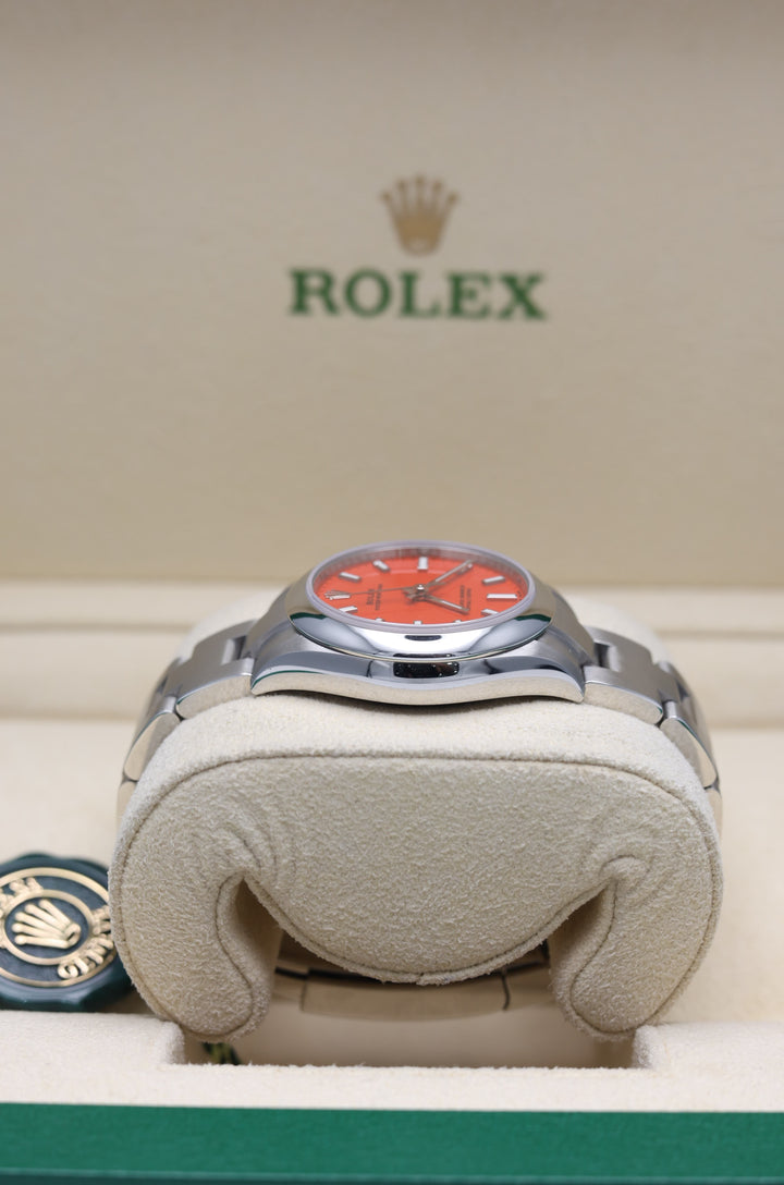 Rolex Oyster Perpetual Red Stainless Steel 31mm - 277200