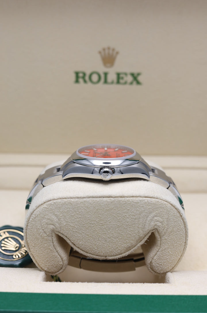 Rolex Oyster Perpetual Red Stainless Steel 31mm - 277200