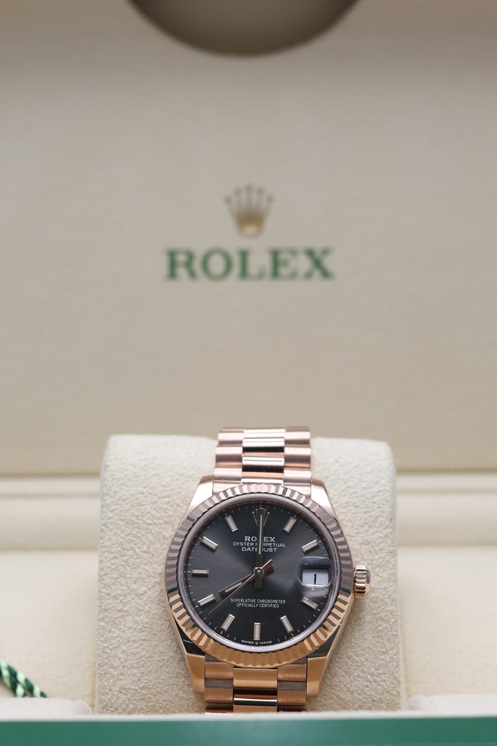 Rolex Datejust Rhodium Everose Gold 31mm - 278274