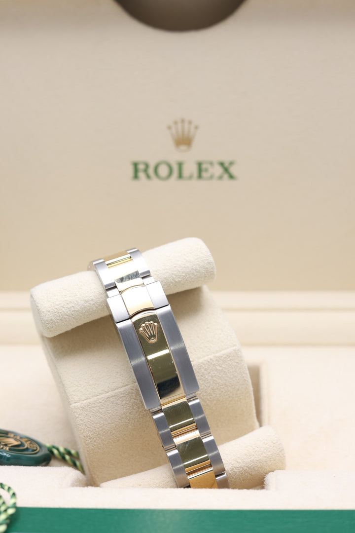 Rolex Datejust Rhodium Roman Numeral Diamond VI Stainless Steel & Yellow Gold 31mm - 278274