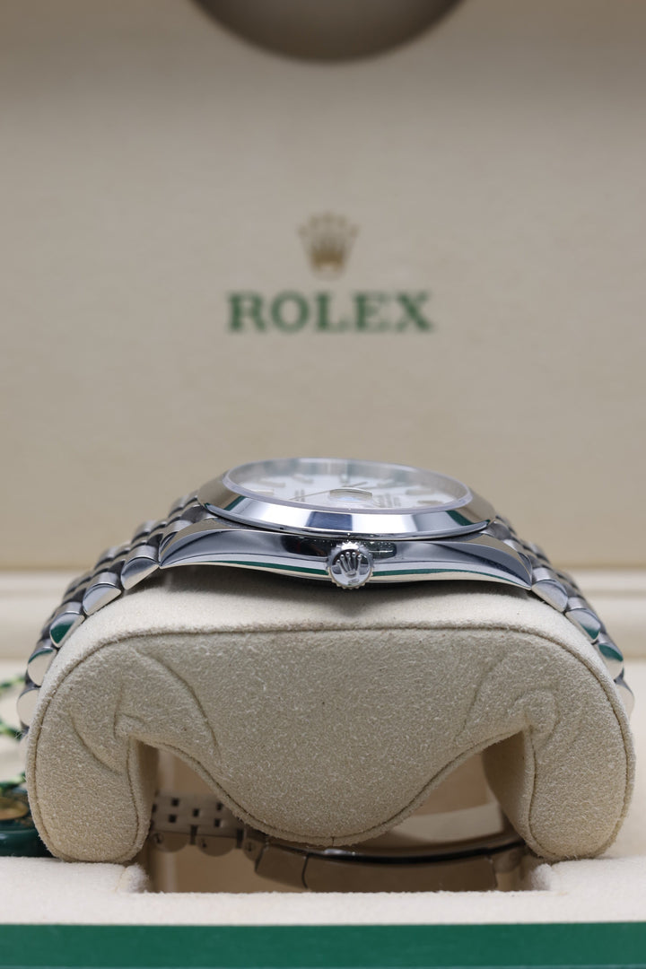 Rolex Datejust White Stainless Steel 41mm - 126300