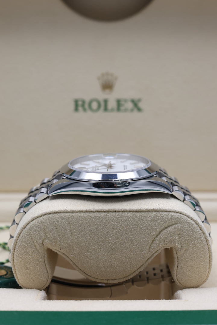 Rolex Datejust White Stainless Steel 41mm - 126300