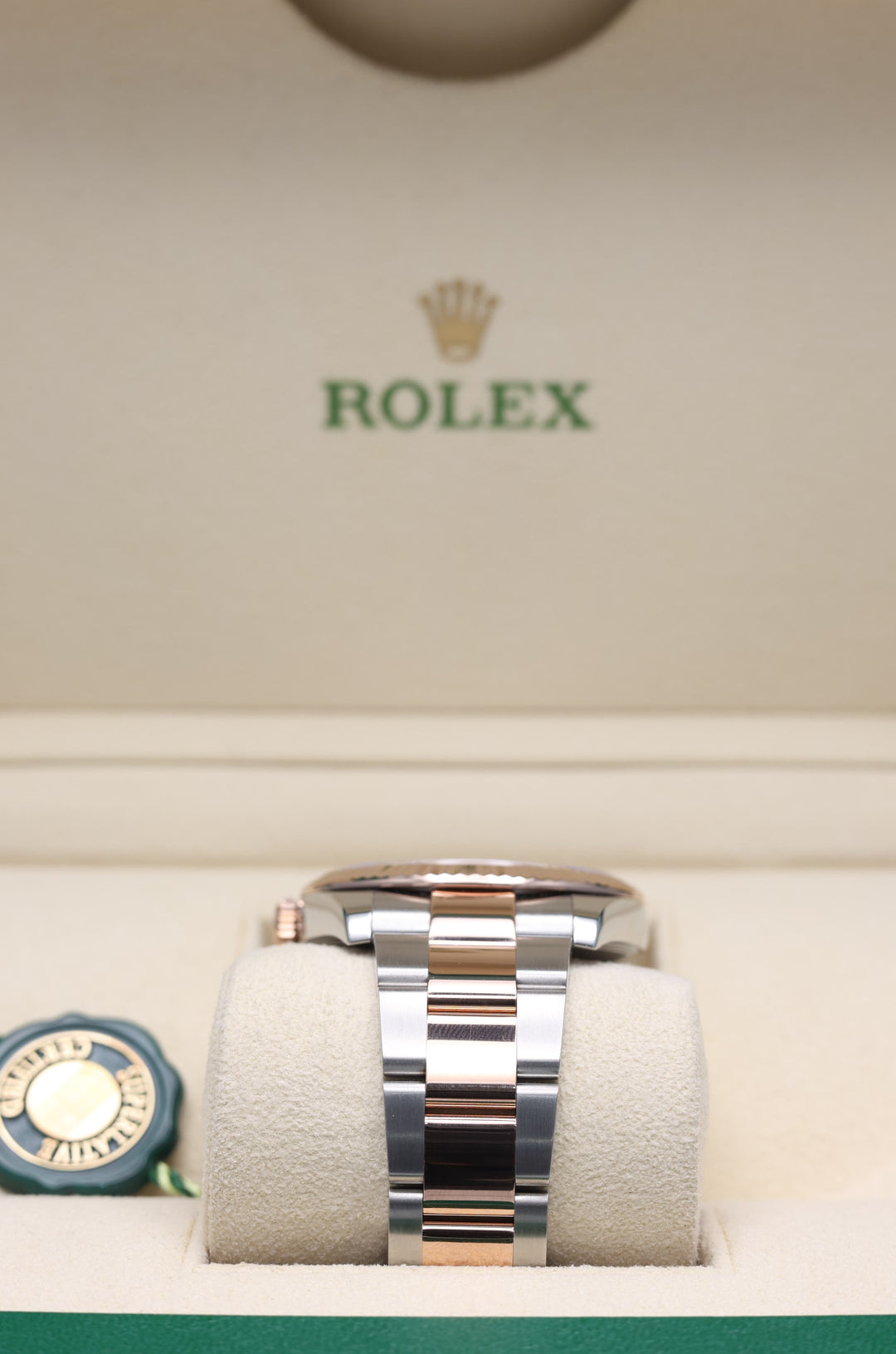 Rolex Datejust Wimbledon Stainless Steel & Everose Gold 41mm - 126331