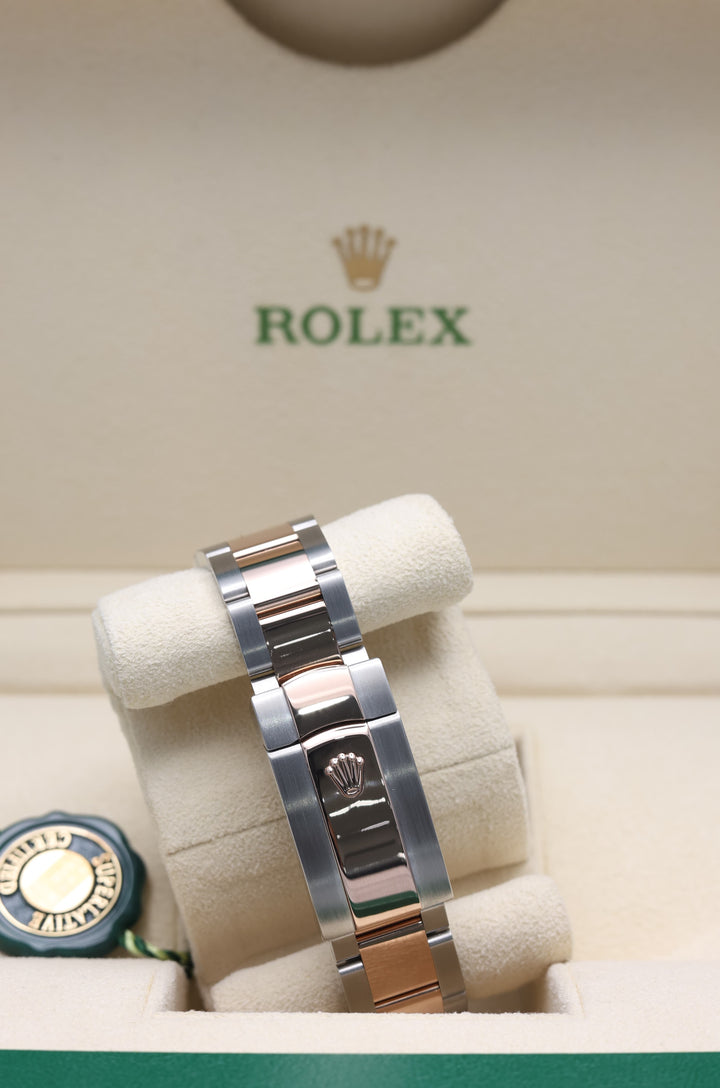 Rolex Datejust Wimbledon Stainless Steel & Everose Gold 41mm - 126331