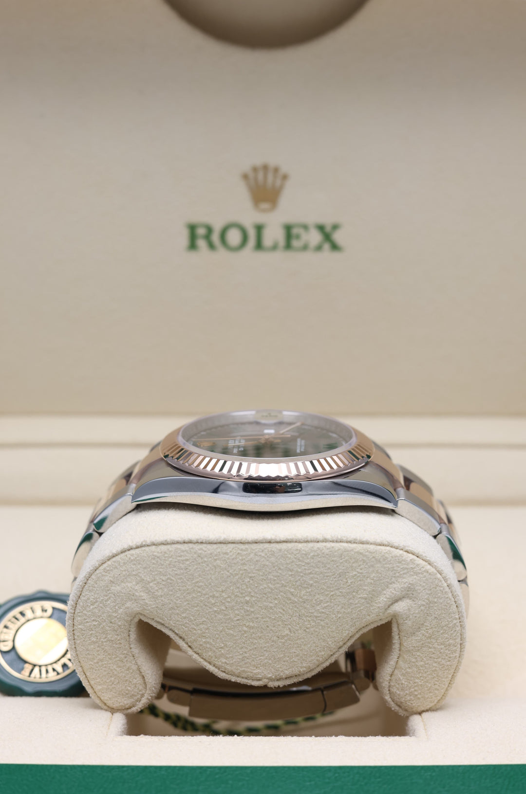 Rolex Datejust Wimbledon Stainless Steel & Everose Gold 41mm - 126331