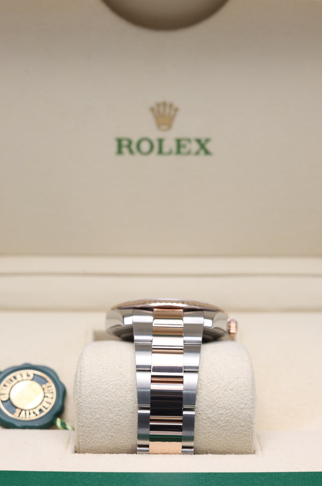 Rolex Datejust Wimbledon Stainless Steel & Everose Gold 41mm - 126331