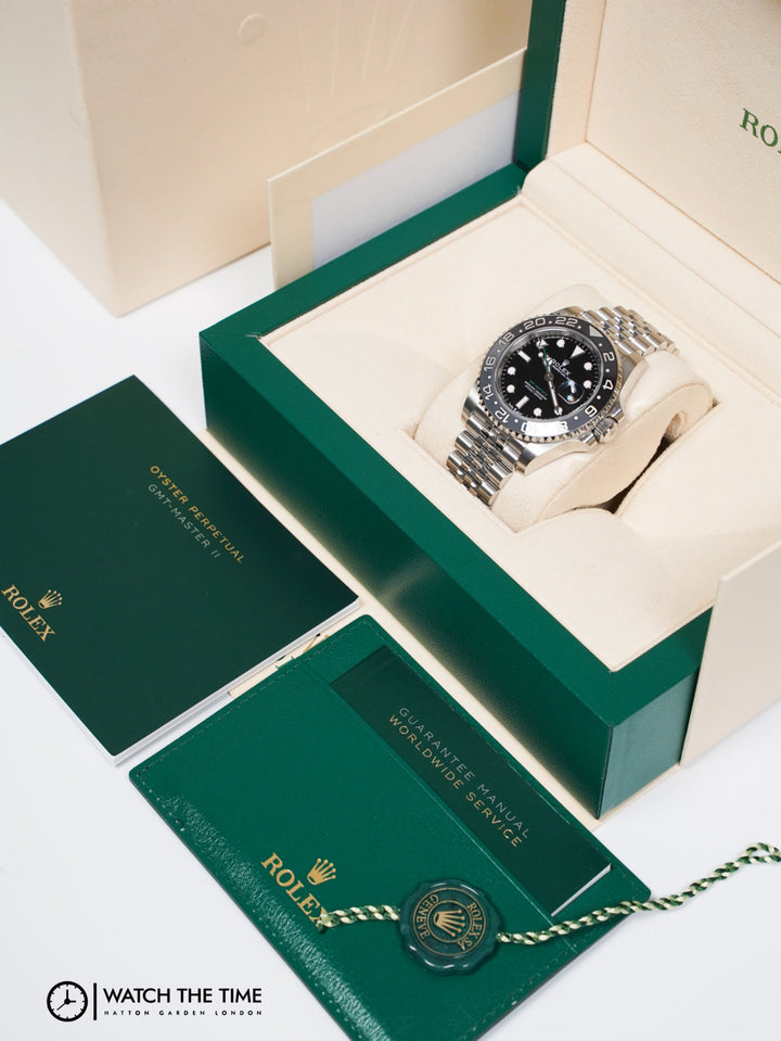 Rolex GMT-Master II (Bruce Wayne) 126710GRNR Stainless Steel - 2024