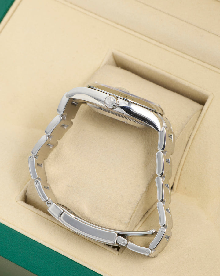 Rolex Datejust 36 Black Baton Stainless Steel 2021 - 126200
