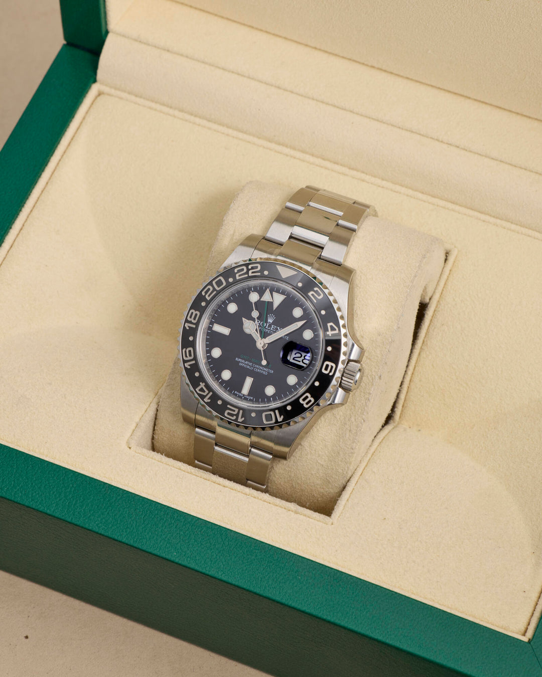 Rolex GMT-Master II Black Stainless Steel 2018 - 116710LN