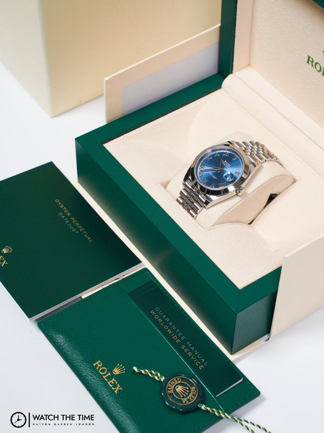 Rolex Datejust 41 126300 Azzuro Blue Stainless Steel - 2025