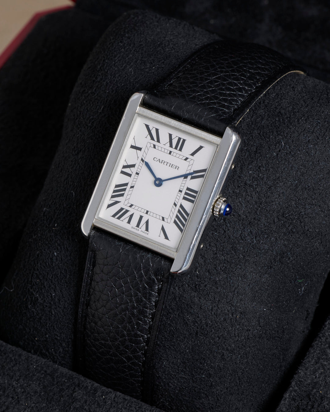 Cartier Tank Solo 34.8 White Stainless Steel 2020 - WSTA0028