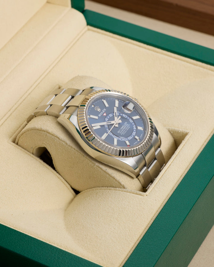 Rolex Sky-Dweller Blue Stainless Steel 2021 - 326934