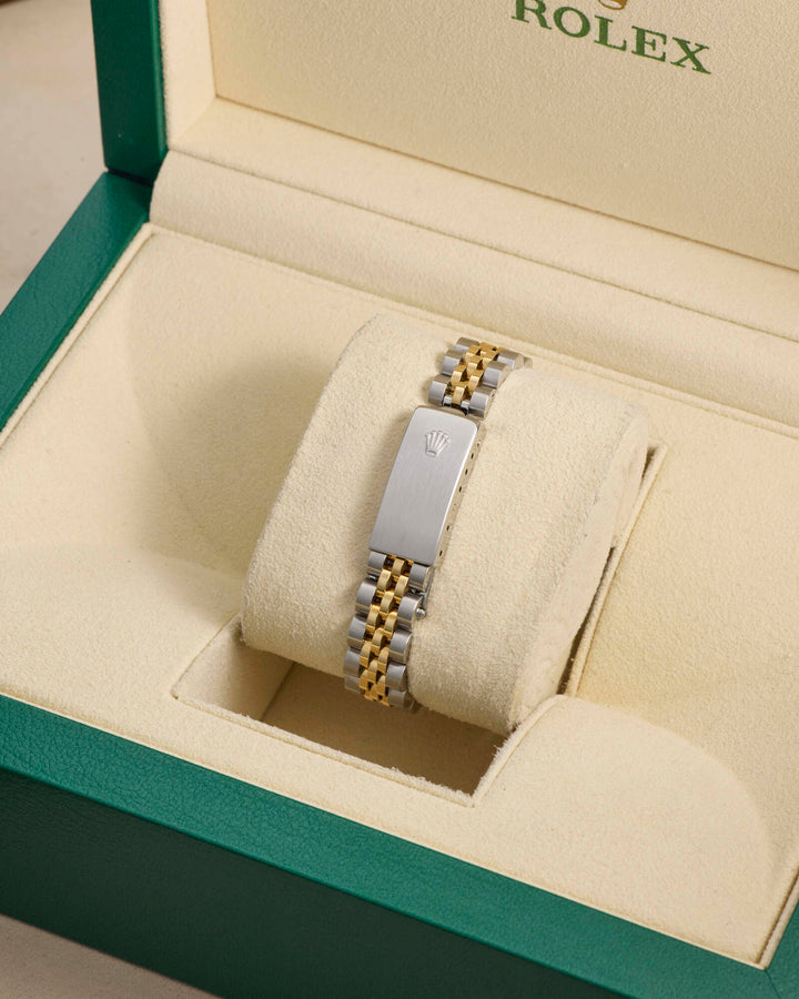 Rolex Datejust 26 Champagne Jubilee Diamond Dot Stainless Steel Yellow Gold 1998 - 69173