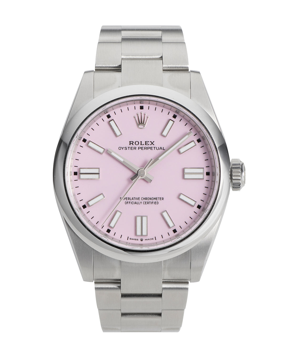 Rolex Oyster Perpetual 41 Candy Pink Stainless Steel 2025 - 134300
