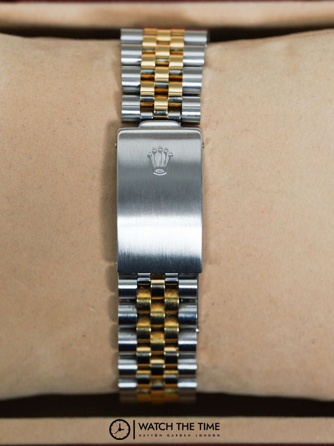 Rolex Datejust 36 16233 Champagne Diamond Stainless Steel & Yellow Gold - 1994