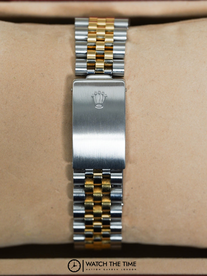 Rolex Datejust 36 16233 Champagne Diamond Stainless Steel & Yellow Gold - 1994