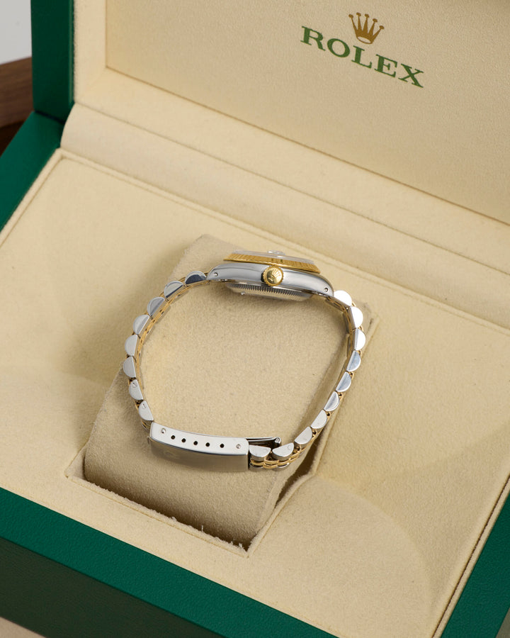 Rolex Datejust 26 Turquoise Diamond Dot Stainless Steel Yellow Gold 1986 - 69173
