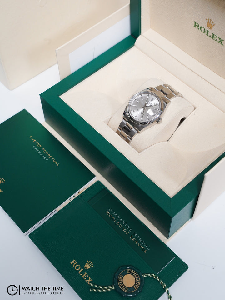 Rolex Datejust 36 126200 Silver Stainless Steel - 2022