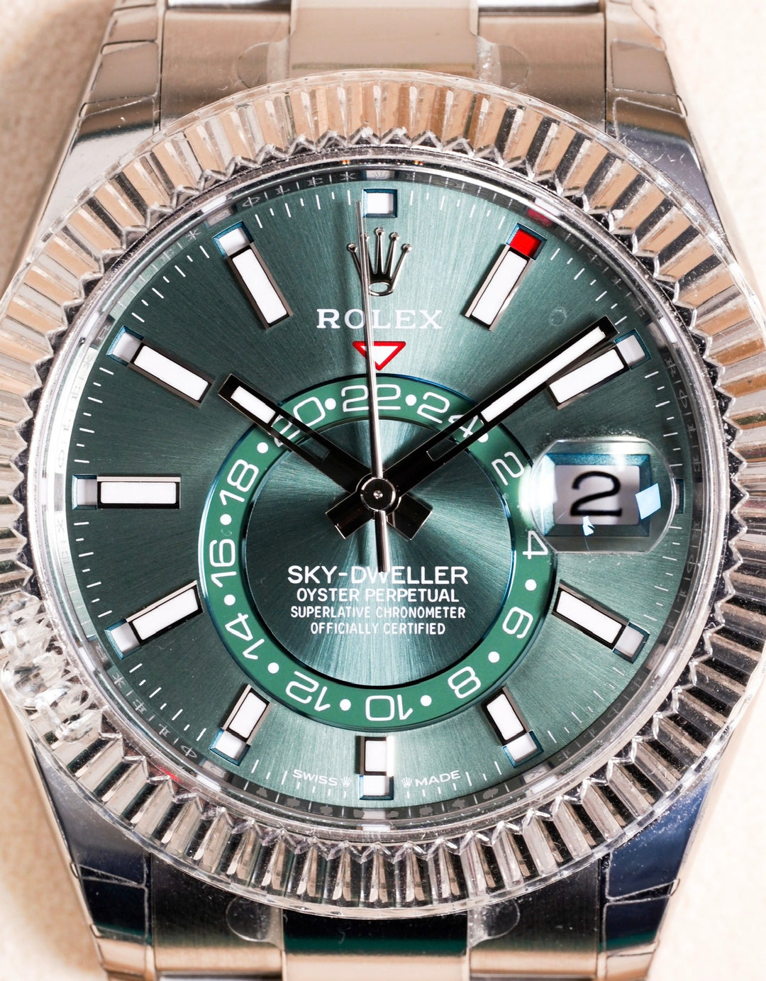 Rolex Sky-Dweller 336934 Mint Green Stainless Steel - 2023