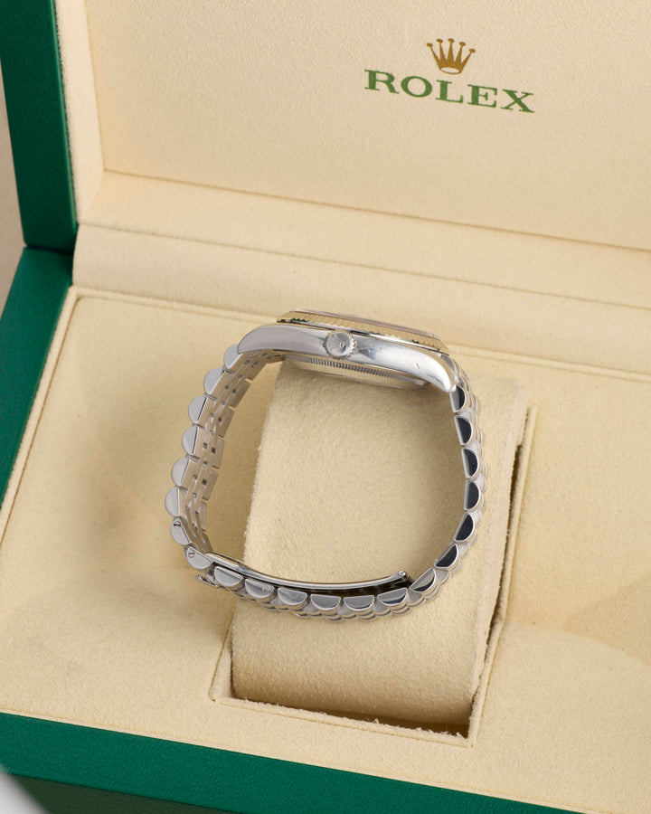 Rolex Datejust 36 White Stainless Steel White Gold 2014 - 116234