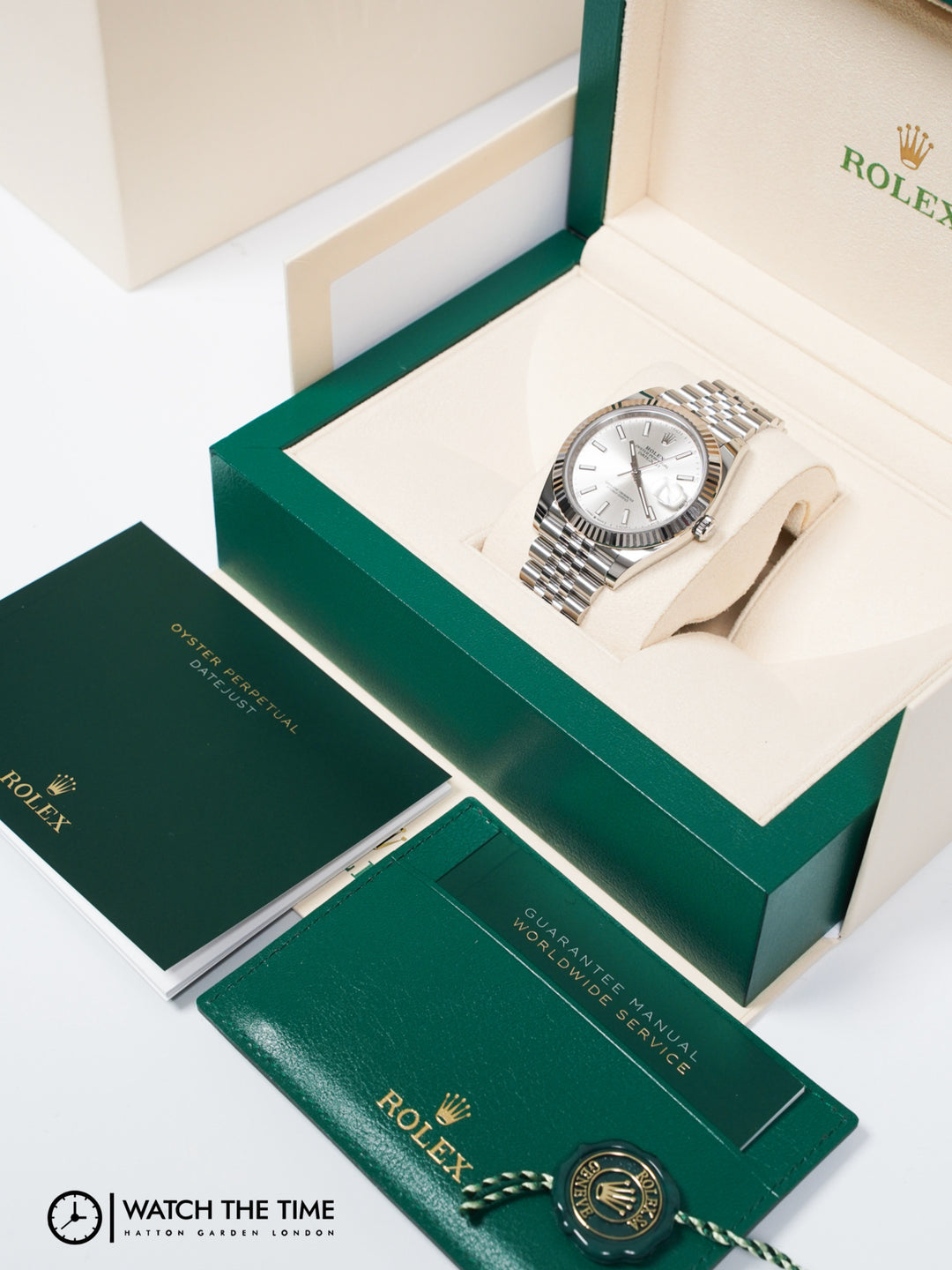 Rolex Datejust 41 126334 Silver Baton Silver Baton - 2023