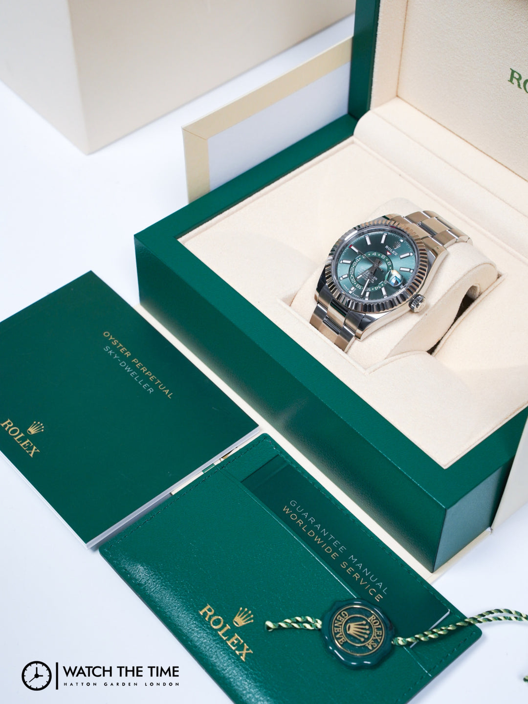 Rolex Sky-Dweller 336934 Mint Green Stainless Steel - 2024