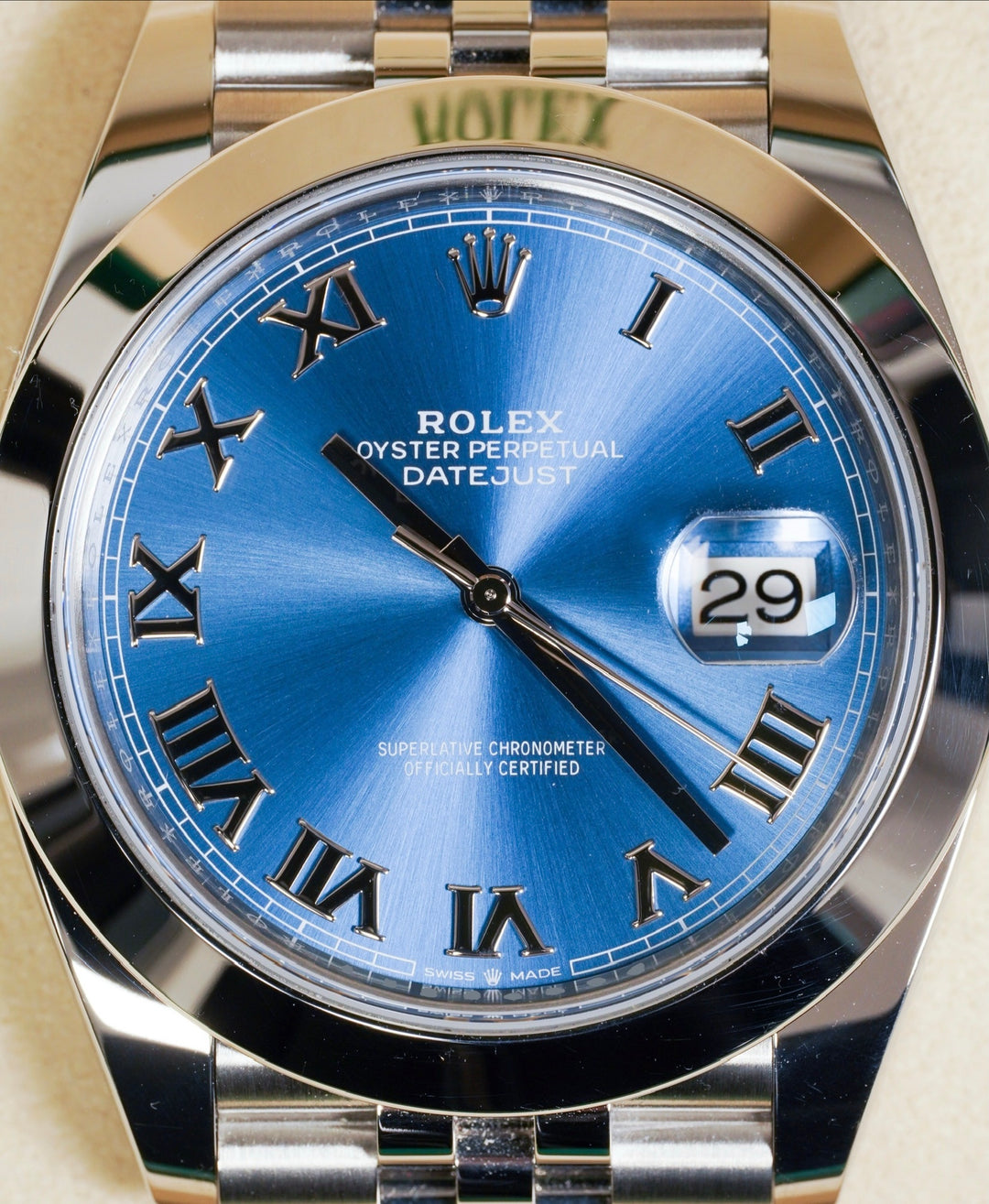 Rolex Datejust 41 126300 Azzuro Blue Stainless Steel - 2025