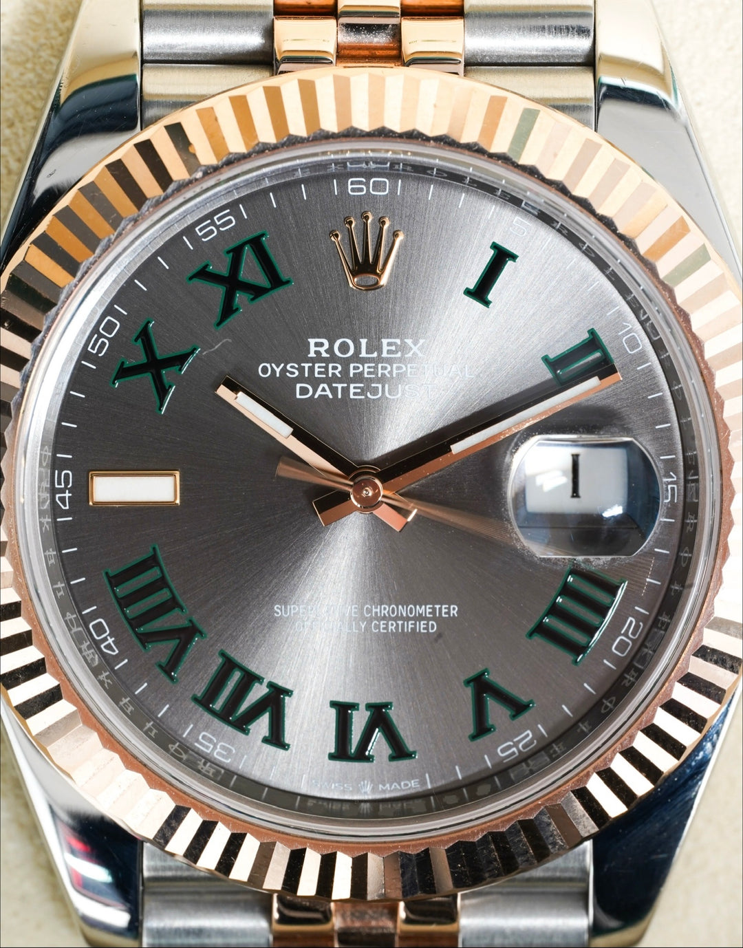 Rolex Datejust 126331 Wimbledon Steel & Rose 41 - 2023