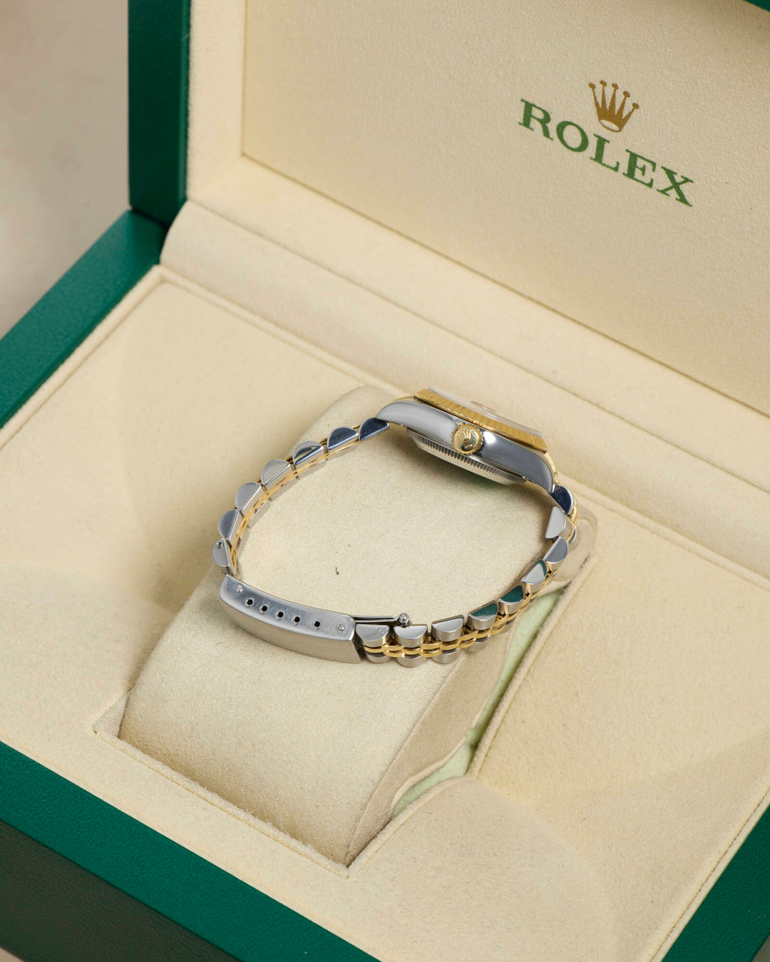 Rolex Datejust 26 Red Vinaigrette Diamond Dot Stainless Steel Yellow Gold Unknown - 69173