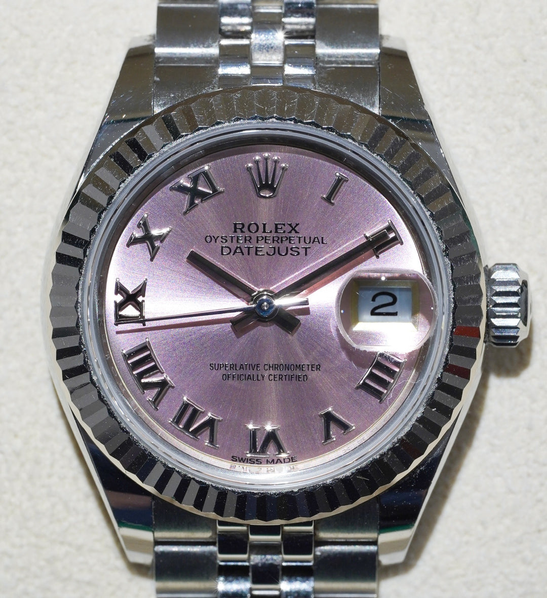 Rolex Datejust 28 279174 Pink Stainless Steel - 2019