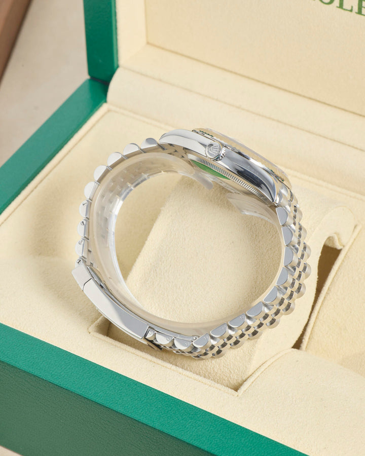 Rolex Datejust 36 Silver Roman Diamond VI & IX Stainless Steel & White Gold 2026 - 126234