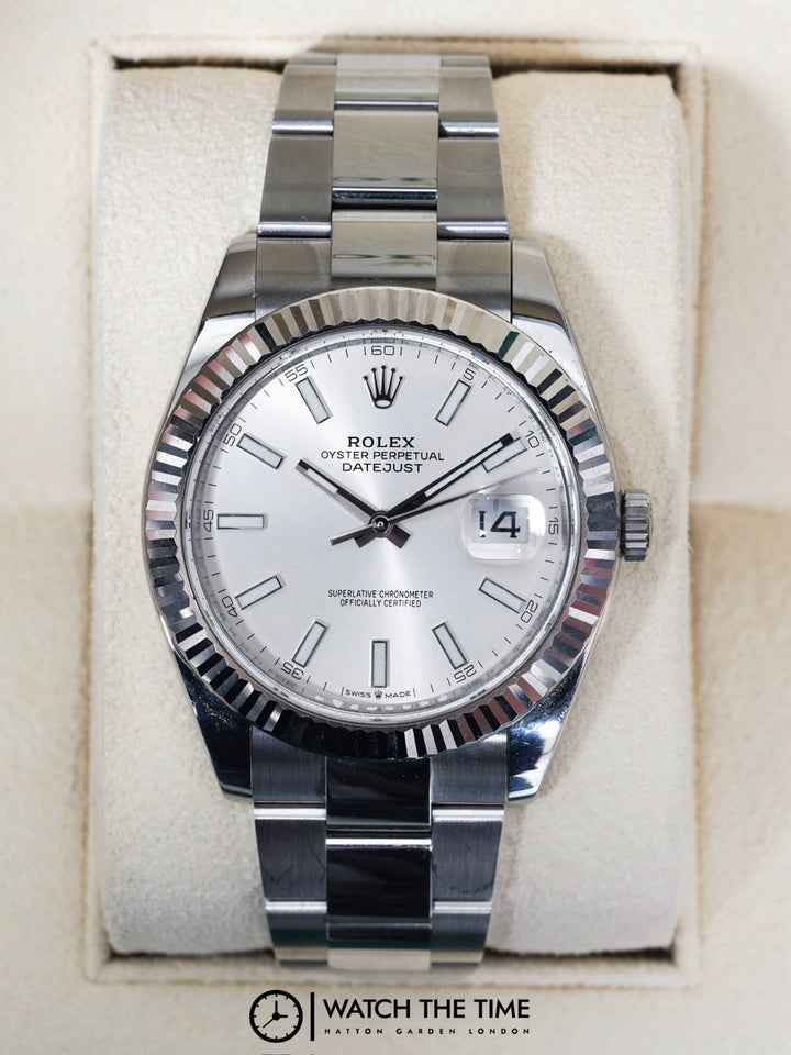 Rolex Datejust 41 126334 Silver Stainless Steel - Unknown