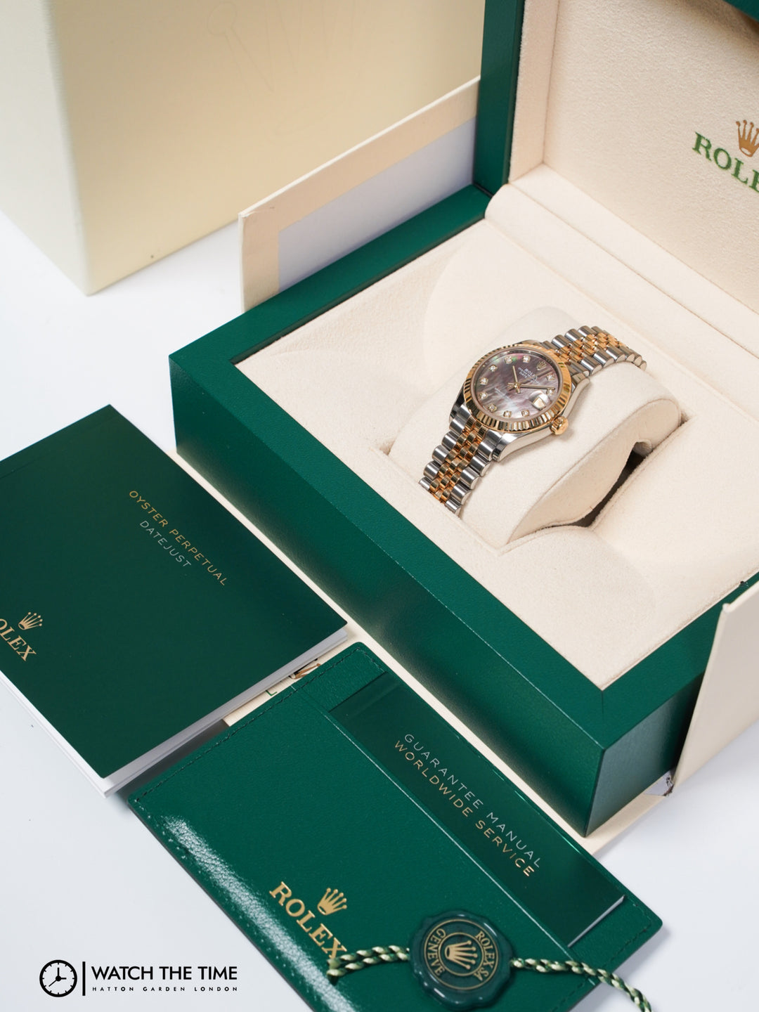 Rolex Datejust 31 278273 Mother Of Pearl Tahitian Stainless Steel & Yellow Gold - 2023