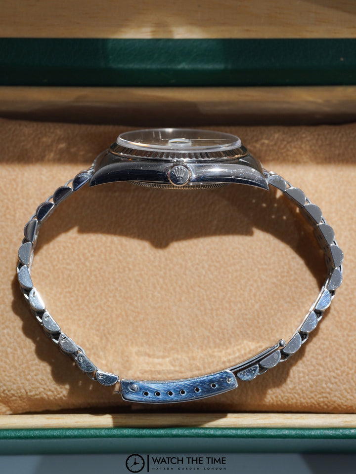 Rolex Datejust 36 116234 Silver Diamond Stainless Steel